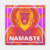 Namaste Buddha Magnet (Vorne)