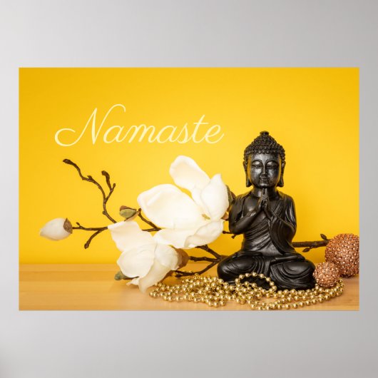 Namaste Buddha Poster (Vorne)