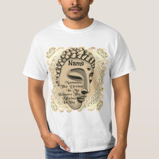 Namaste Buddha  T-Shirt (Vorderseite)