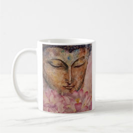 Namaste Buddha Watercolor-Kunst-klassische Kaffeetasse