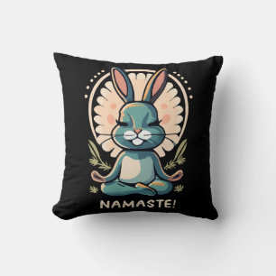 Namaste Bunny Yoga Kaninchen Meditation Kissen
