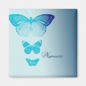 Namaste Butterflies Magnet (Vorne)