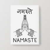 Namaste Button (Vorderseite)