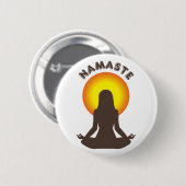 Namaste Button (Vorne & Hinten)