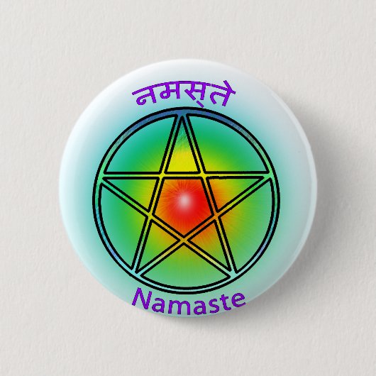 Namaste Button (Vorderseite)