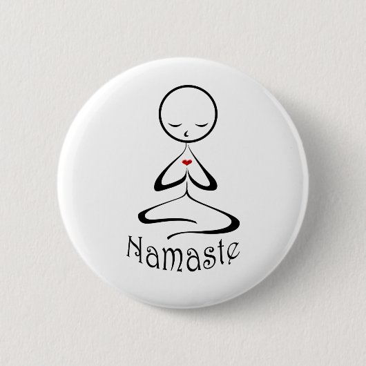 Namaste Button (Vorderseite)