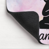Namaste Cat Mousepad - Zen Yoga Cat Design (Ecke)