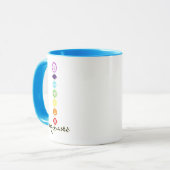 Namaste Chakras Tasse (Vorderseite Links)