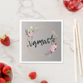 Namaste Cocktail Napkin Serviette (Beispiel)