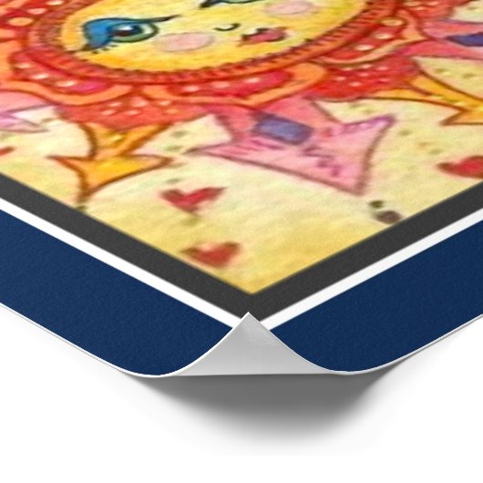 Namaste Collage Poster (Ecke)