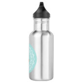 Namaste Corgi-Emblem-Wasser-Flasche Trinkflasche (Rechts)