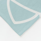 Namaste Corgi-Fleecethrow-Decke Fleecedecke (Ecke)