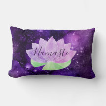 Namaste Cosmic Lila Lotus Blume Cosy