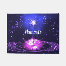 Namaste Crystal Lotus Metaphysischer Empfang Fußmatte