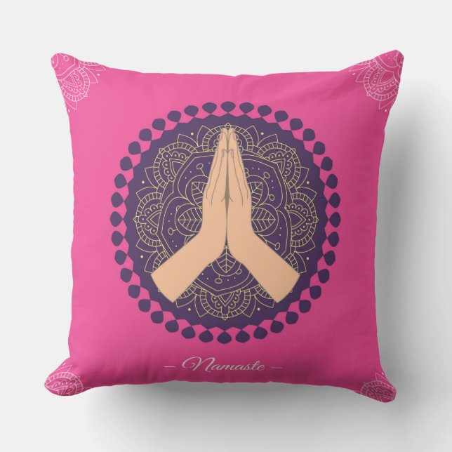 Namaste Decorative Pillow Kissen (Vorderseite)