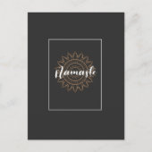 namaste Design-T - Shirt Postkarte (Vorderseite)