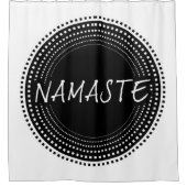 Namaste Duschvorhang (Vorderseite)