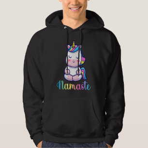 Namaste Einhorn Yoga Namaste Yogi Hoodie