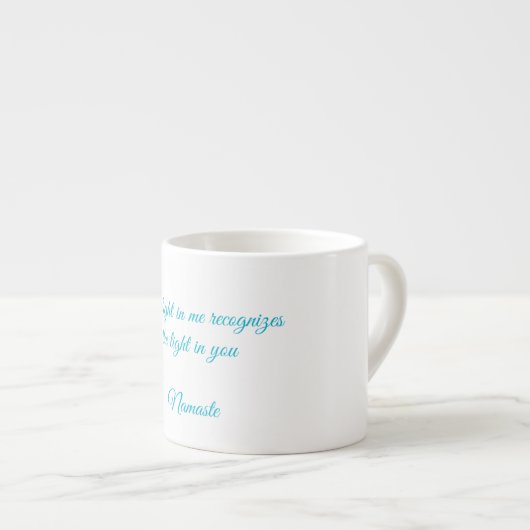 Namaste Espressotasse (Vorderseite Rechts)