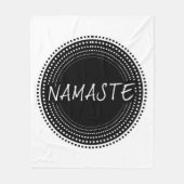 Namaste Fleecedecke (Vorderseite)