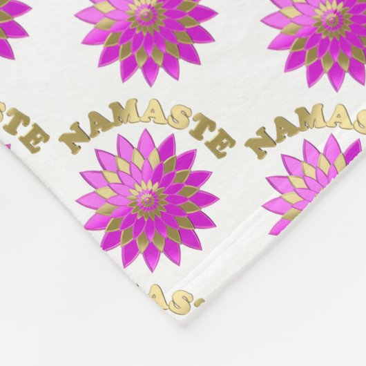 Namaste Fleecedecke (Ecke)
