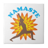 Namaste Fliese (Vorderseite)