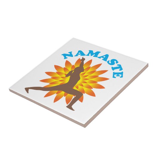 Namaste Fliese (Seite)