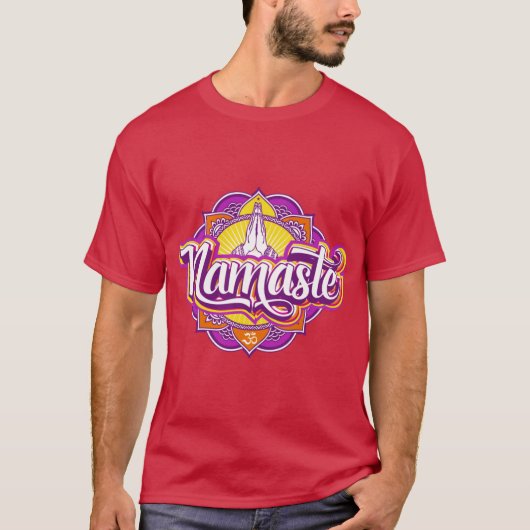 NAMASTE friends T-Shirt (Vorderseite)