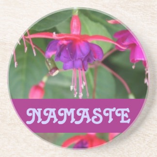 NAMASTE fuschia Untersetzer