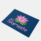 Namaste Fußmatte (Schrägansicht)