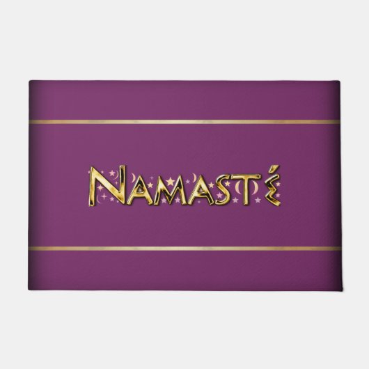 Namasté Fußmatte (Vorderseite)