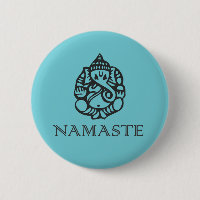 Namaste Ganesh Abzeichen