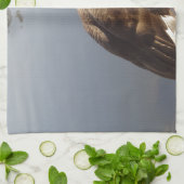 Namaste Gänse Kopf, Natur, Wildtiere, Vögel Geschirrtuch (Gefaltet)