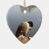 Namaste Gänse Kopf, Natur, Wildtiere, Vögel Keramik Ornament (Rechts)