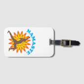 Namaste Gepäckanhänger (Vorderseite (Horizontal))