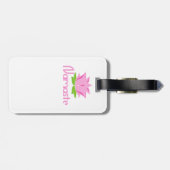 Namaste Gepäckanhänger (Rückseite horizontal)