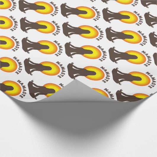 Namaste Geschenkpapier (Ecke)