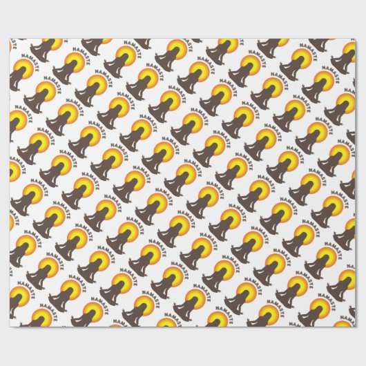 Namaste Geschenkpapier (Flach)