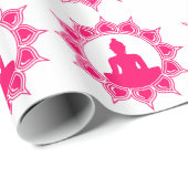 Namaste Geschenkpapier (Rolleneckpunkt)