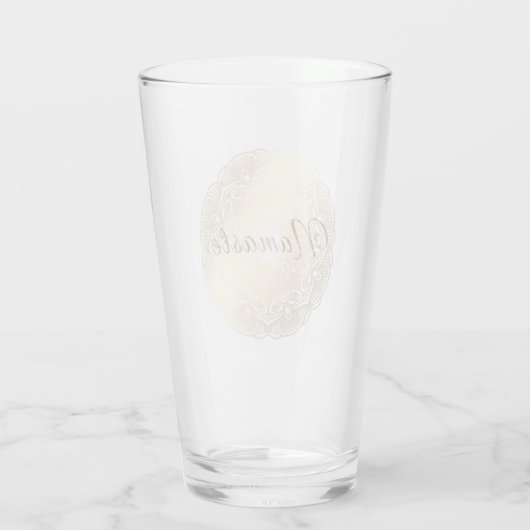 Namaste Glas (Rückseite)