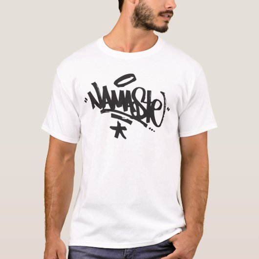 Namaste Graffiti T-Shirt (Vorderseite)