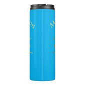 Namaste Hands Flasche für Reisegewässer (Rückseite)
