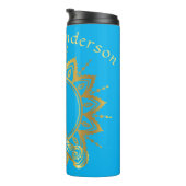 Namaste Hands Flasche für Reisegewässer (Nach rechts gedreht)