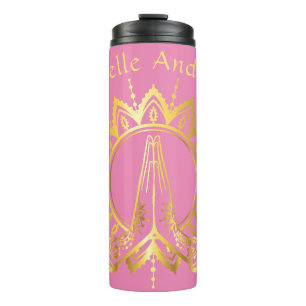 Namaste Hands Flasche für Reisegewässer