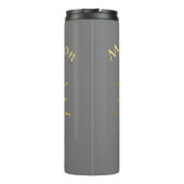 Namaste Hands Flasche für Reisegewässer (Rückseite)