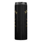 Namaste Hands Flasche für Reisegewässer (Rückseite)