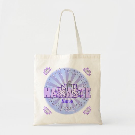 Namaste Hands Tote Bag Tragetasche (Vorne)