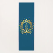 Namaste Hands Yoga Mat Yogamatte (Rückseite)