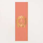Namaste Hands Yoga Mat Yogamatte (Rückseite)