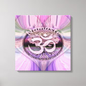 Namaste Heart Leinwanddruck (Vorderseite)